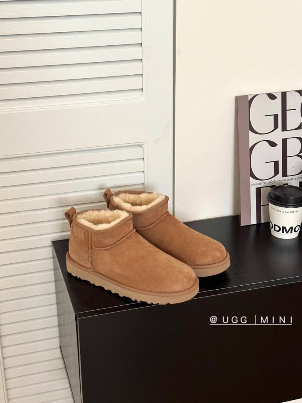 UGG Chestnut Mini Ankle Boots with Cozy Lining – Brand New